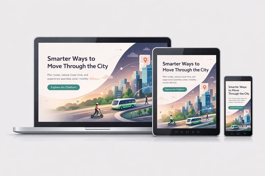 Travel Website - Website Design Portfolio